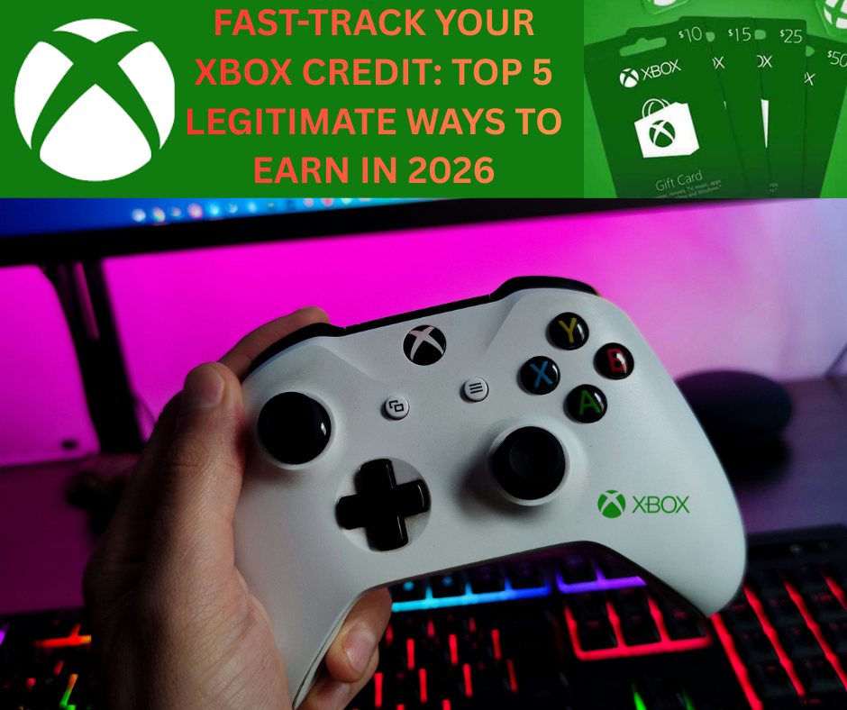 fast track your xbox credit top 5 legitimate w ays to earn in 2026 t